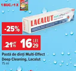 Carrefour Market Lacalut pastă de dinți multi-effect deep cleaning Ofertă