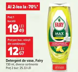 Carrefour Market Fairy detergent de vase Ofertă