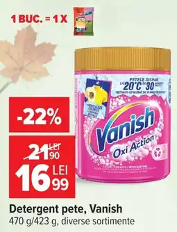 Carrefour Market Vanish Detergent pete Ofertă