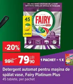 Carrefour Fairy detergent automat pentru mașina de spălat vase Ofertă