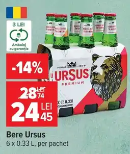 Carrefour Bere Ursus Ofertă