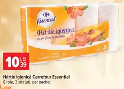 Carrefour Hartie igienica Carrefour Essential Ofertă