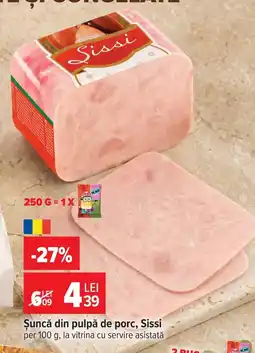 Carrefour Market Sissi șuncă din pulpa de porc Ofertă