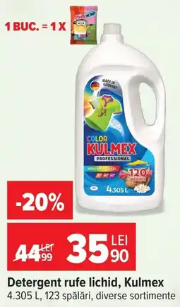 Carrefour Detergent rufe lichid Ofertă