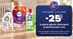 Carrefour Igienol detergent si dezinfecant rufe Ofertă