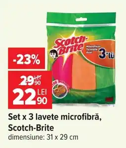 Carrefour Scotch-Brite lavete microfibră Ofertă