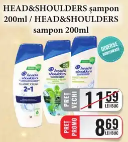 CBA head&shoulders şampon Ofertă