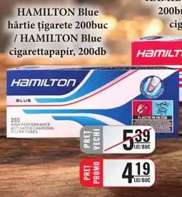 CBA Hamilton blue hârtie țigarete Ofertă