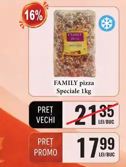 CBA Family pizza Speciale Ofertă