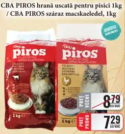 CBA Cba piros hrană uscată pentru pisici Ofertă