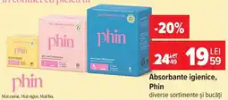 Carrefour Absorbante igienice Phin Ofertă