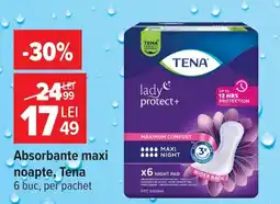 Carrefour Tena absorbante maxi noapte Ofertă