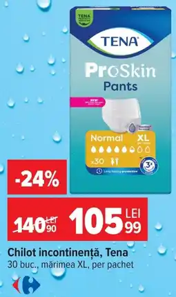 Carrefour Tena chilot incontinenta Ofertă