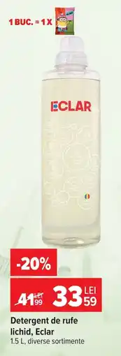 Carrefour Eclar detergent de rufe lichid Ofertă
