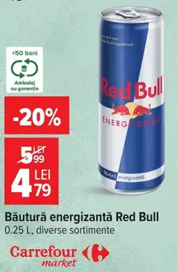 Carrefour Market Red Bull energizantă Ofertă