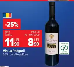 Carrefour Market Vin La Podgorii Ofertă