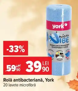 Carrefour Rolă antibacteriană, York Ofertă