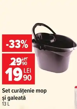 Carrefour Set curățenie mop și galeată Ofertă
