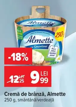 Carrefour Market Almette cremă de brânză Ofertă