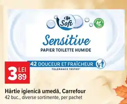 Carrefour Market Carrefour Hârtie igienică umedă Ofertă