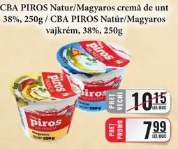 CBA Cba piros natur/magyaros vajkrem Ofertă