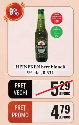 CBA Heineken bere blondă Ofertă