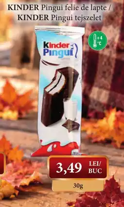 CBA Kinder Pingui felie de lapte Ofertă