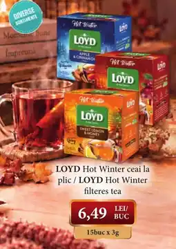 CBA loyd hot winter ceai la plic Ofertă