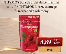 CBA Thymos fűszerpaprika őrlemény Ofertă