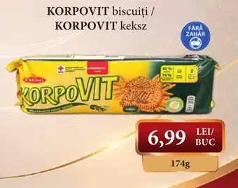 Gorit korpo vit biscuiti