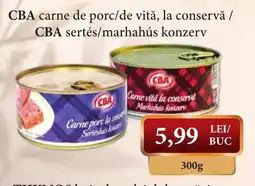 CBA CBA carne de porc/de vită la conservă / CBA sertés/marhahús konzerv Ofertă