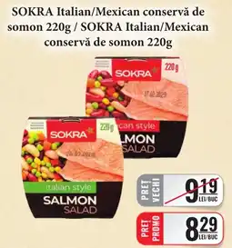 CBA Sokra italian style salmon salad Ofertă