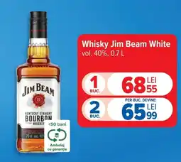 Carrefour Whisky Jim Beam White Ofertă