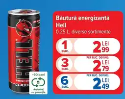 Carrefour Hell băutură energizantă Ofertă