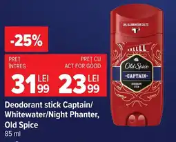 Carrefour Deodorant stick Captain Ofertă