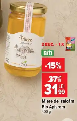Carrefour Miere de salcâm Bio Apisrom Ofertă
