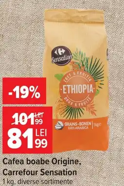 Carrefour Cafea boabe Origine Ofertă