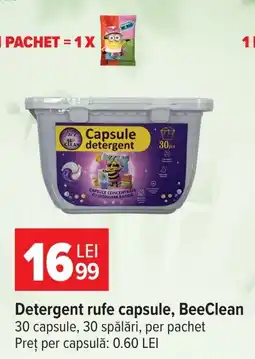 Carrefour Market BeeClean detergent capsule Ofertă
