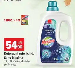 Carrefour Sano Maxima detergent rufe lichid Ofertă