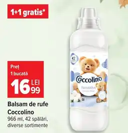 Carrefour Market Coccolino balsam de rufe Ofertă