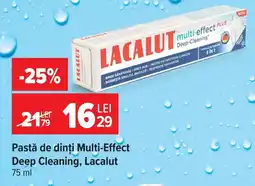 Carrefour Lacalut pastă de dinți multi-effect deep cleaning Ofertă