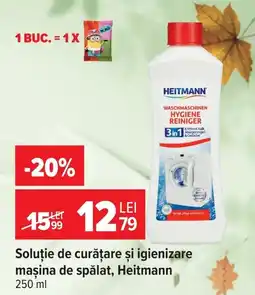 Carrefour Heitmann soluție de curățare și igienizare mașina de spălat Ofertă