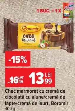 Carrefour Boromir chec marmorat Ofertă