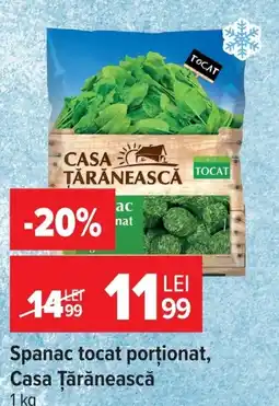 Carrefour Spanac tocat Ofertă