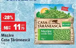 Carrefour Casa Țărănească mazăre verde Ofertă