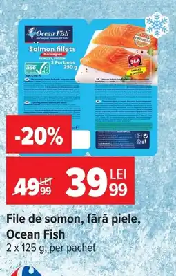 Carrefour Ocean Fish file de somon Ofertă