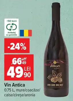 Carrefour Vin Antica Ofertă
