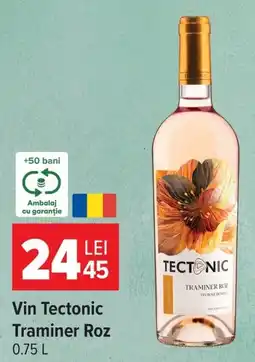 Carrefour Vin Tectonic Ofertă
