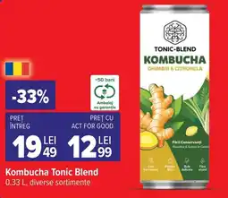 Carrefour Tonic Blend Kombucha Ofertă