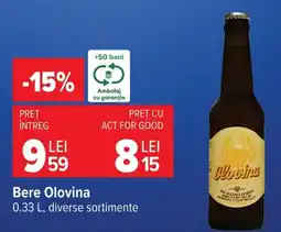 Carrefour Bere Olovina Ofertă